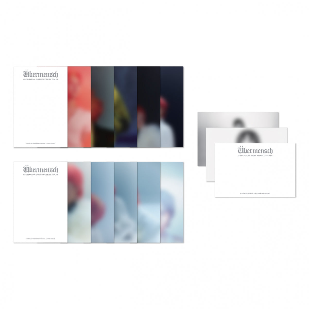 G-DRAGON G-DRAGON - 26 Postcard Set - World Tour In Korea MD