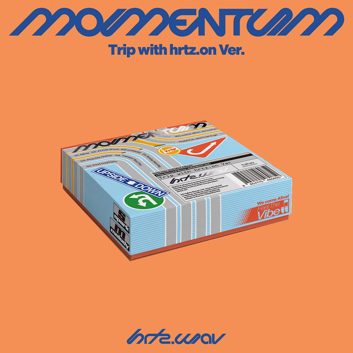 hrtz.wav hrtz.wav - The Second Wave : MOMENTUM - Trip with hrtz.on Ver. - Mini Album