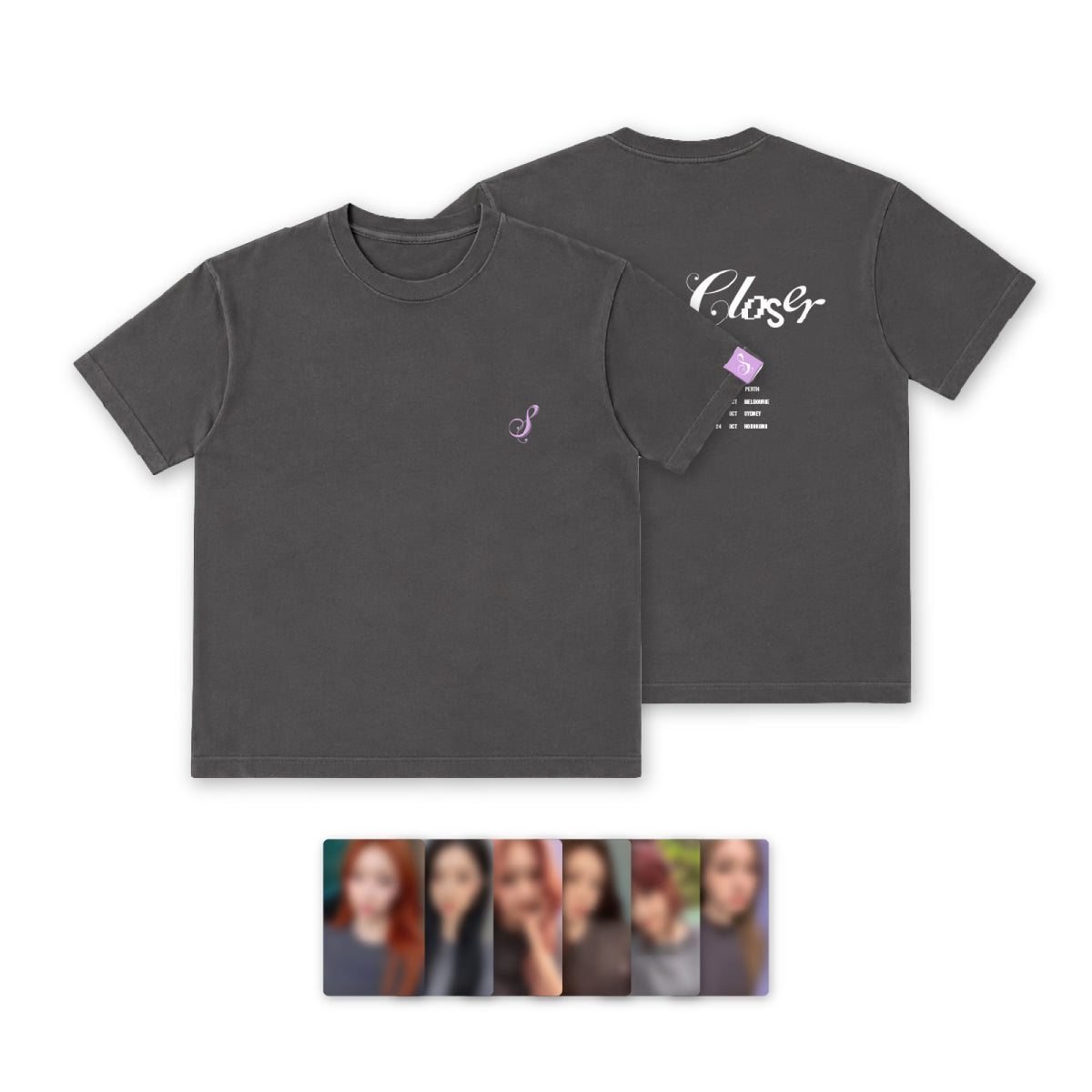 STAYC STAYC - T-shirt Manches Courtes - STAY CLOSER Tour - Official MD