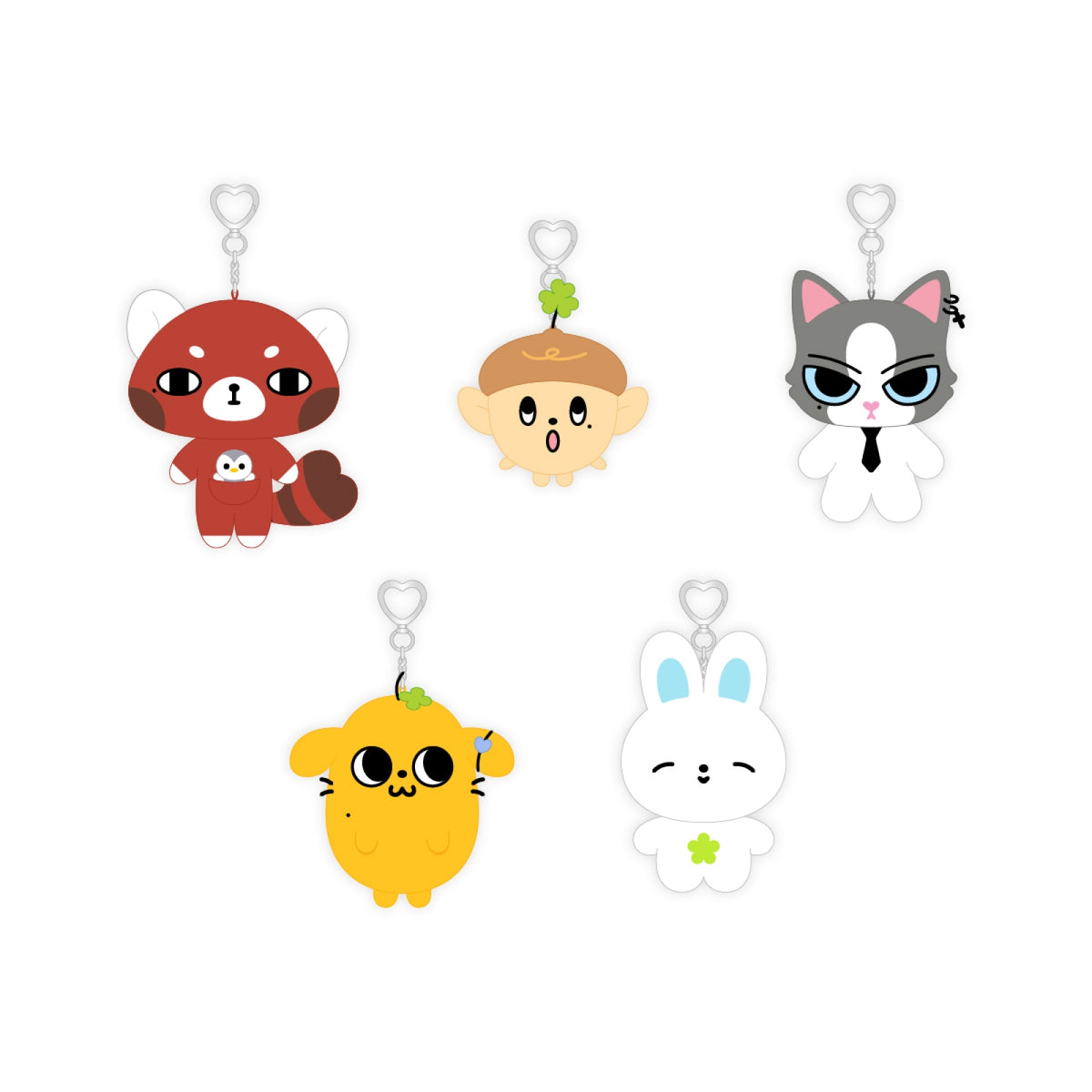 AND2BLE AND2BLE - Porte-clé Peluche - Ver1 - MD Officiel