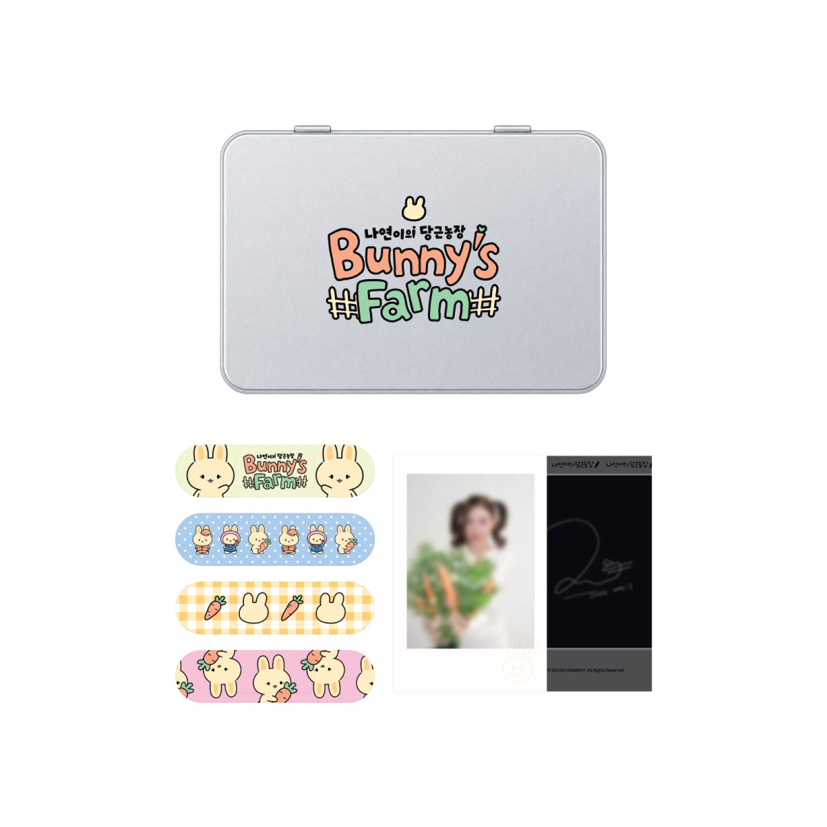 TWICE Nayeon TWICE Nayeon - Tin Case & Band Set - Nayeon's Carrot Farm - Official MD