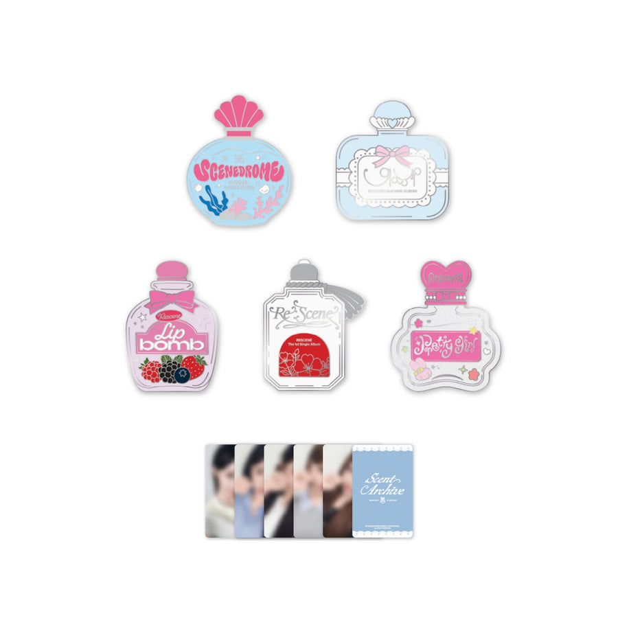 RESCENE - Metal Badge - Scent Archive Memories Ver. - Official MD