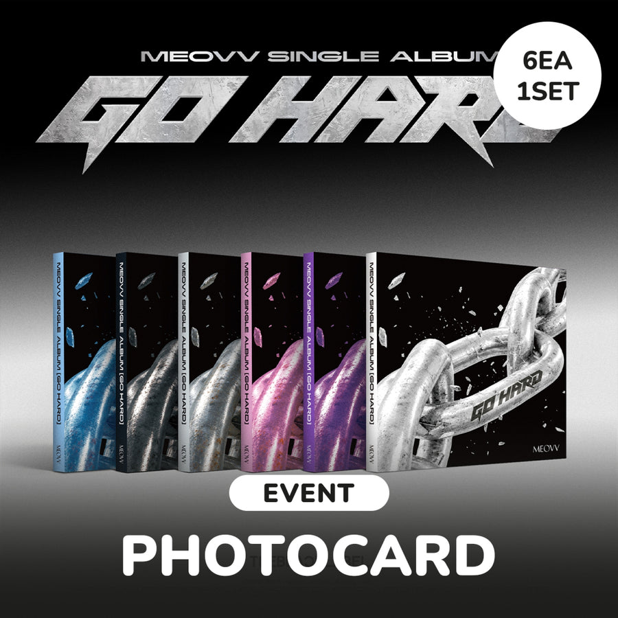 MEOVV - GO HARD - Set of 6 Albums - Single Album