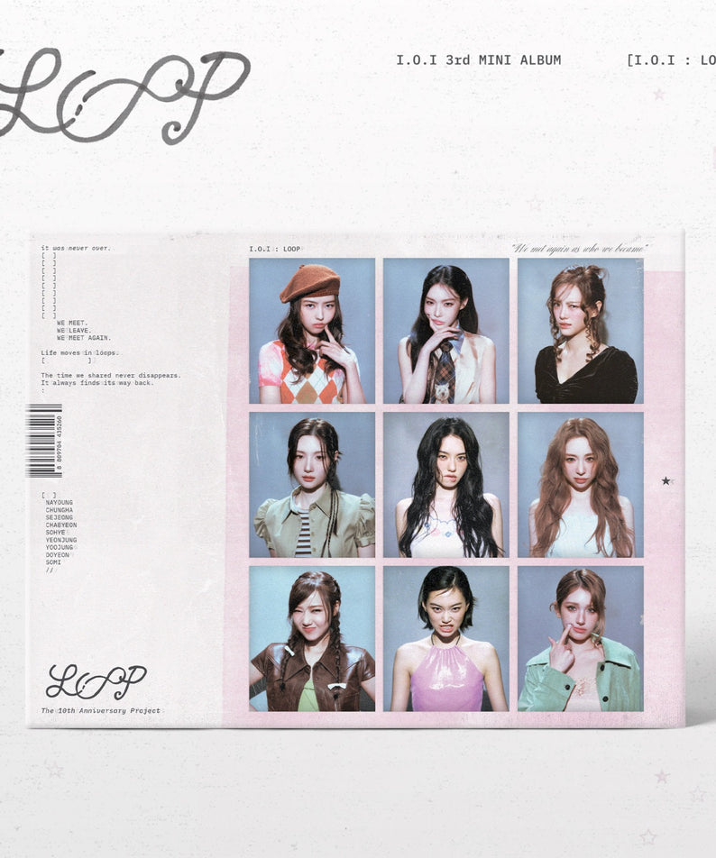 I.O.I - 3rd MINI ALBUM [I.O.I : LOOP] - Album Kpop Ma Petite Corée