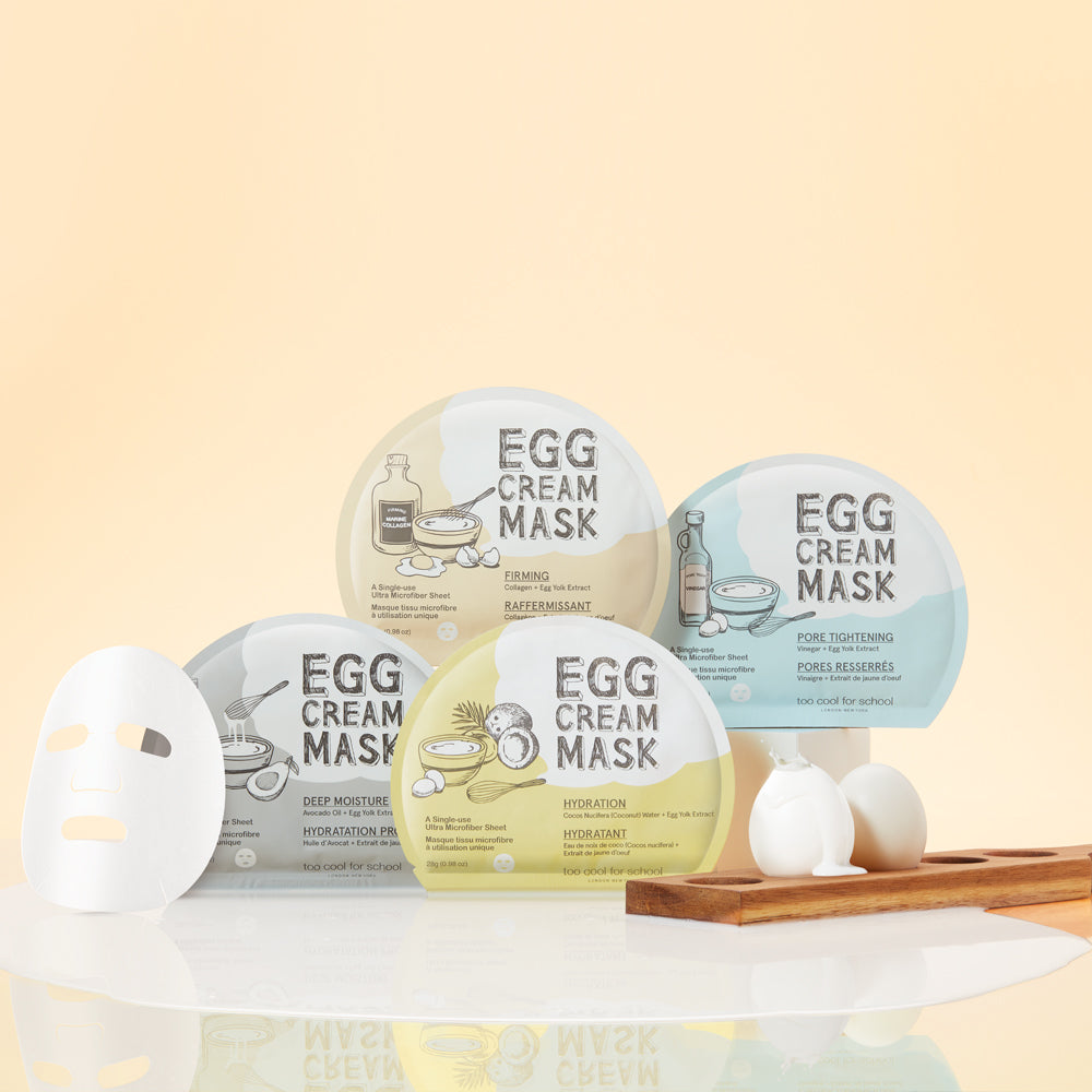 TOO COOL FOR SCHOOL Egg Cream Mask