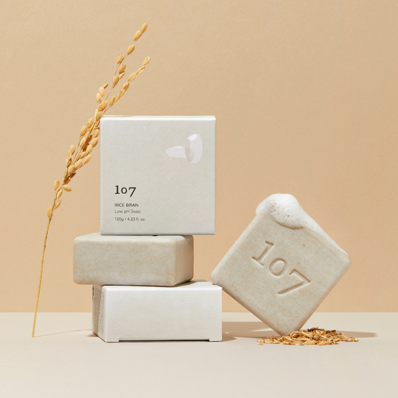 107 Rice Bran Low Ph Soap 120g disponible sur Ma petite Coree, ton Eshop 100% K-beauty en direct de Seoul