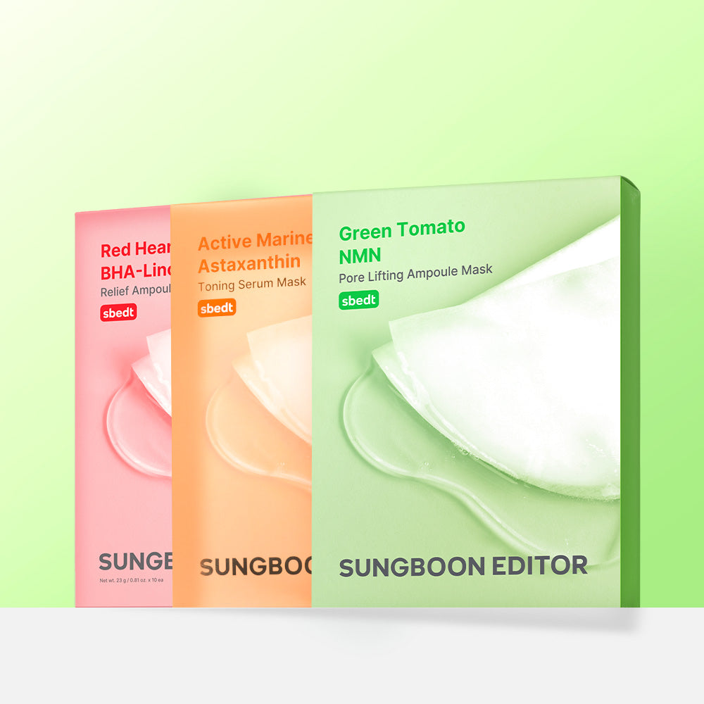 SUNGBOON EDITOR Masque en tissu 30 pièces