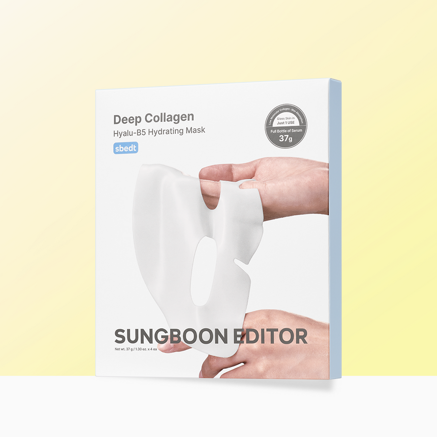 SUNGBOON EDITOR Deep Collagen Masque en tissu 4 pièces