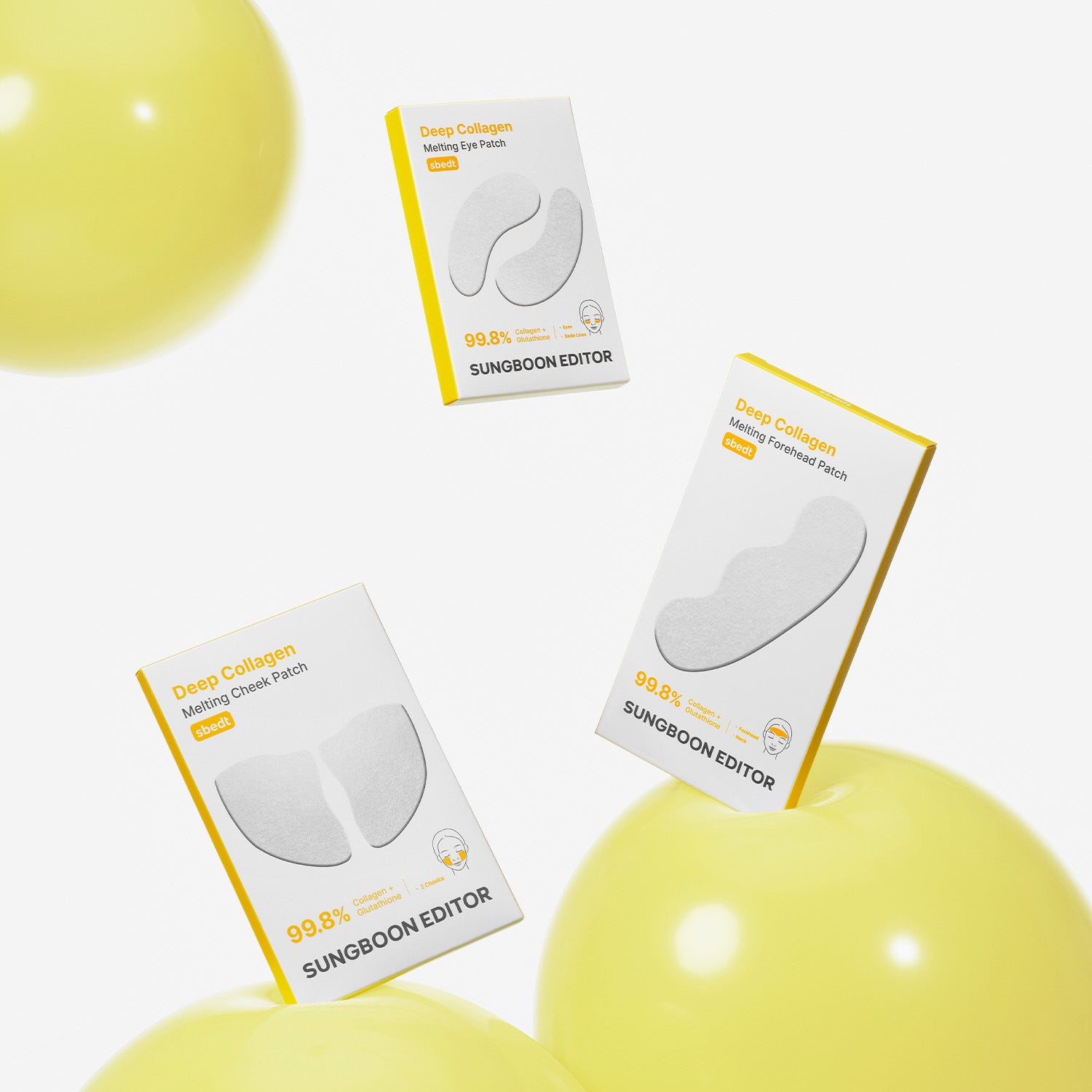 SUNGBOON EDITOR Deep Collagen Patchs 6 pièces
