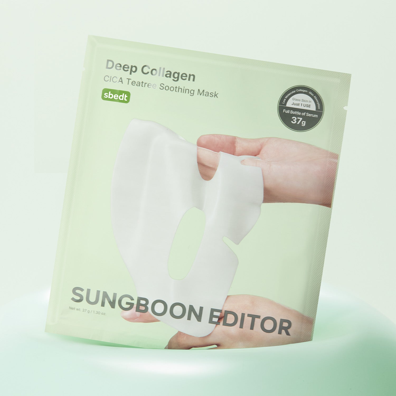 SUNGBOON EDITOR Deep Collagen Masque en tissu 4 pièces