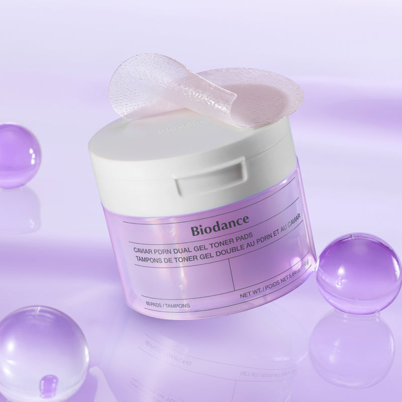 BIODANCE Caviar PDRN Dual Gel Toner Pad
