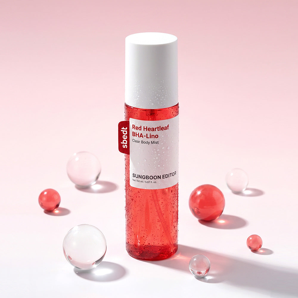SUNGBOON EDITOR Red Houttuynia BHA Brume corps 150ml