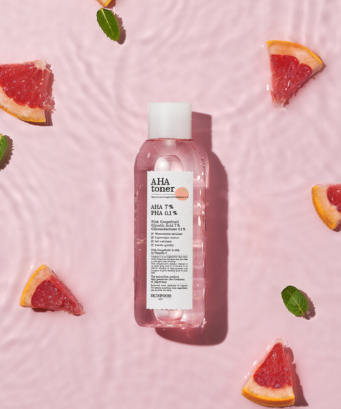 SKINFOOD Pink Grapefruit AHA Toner 200ml