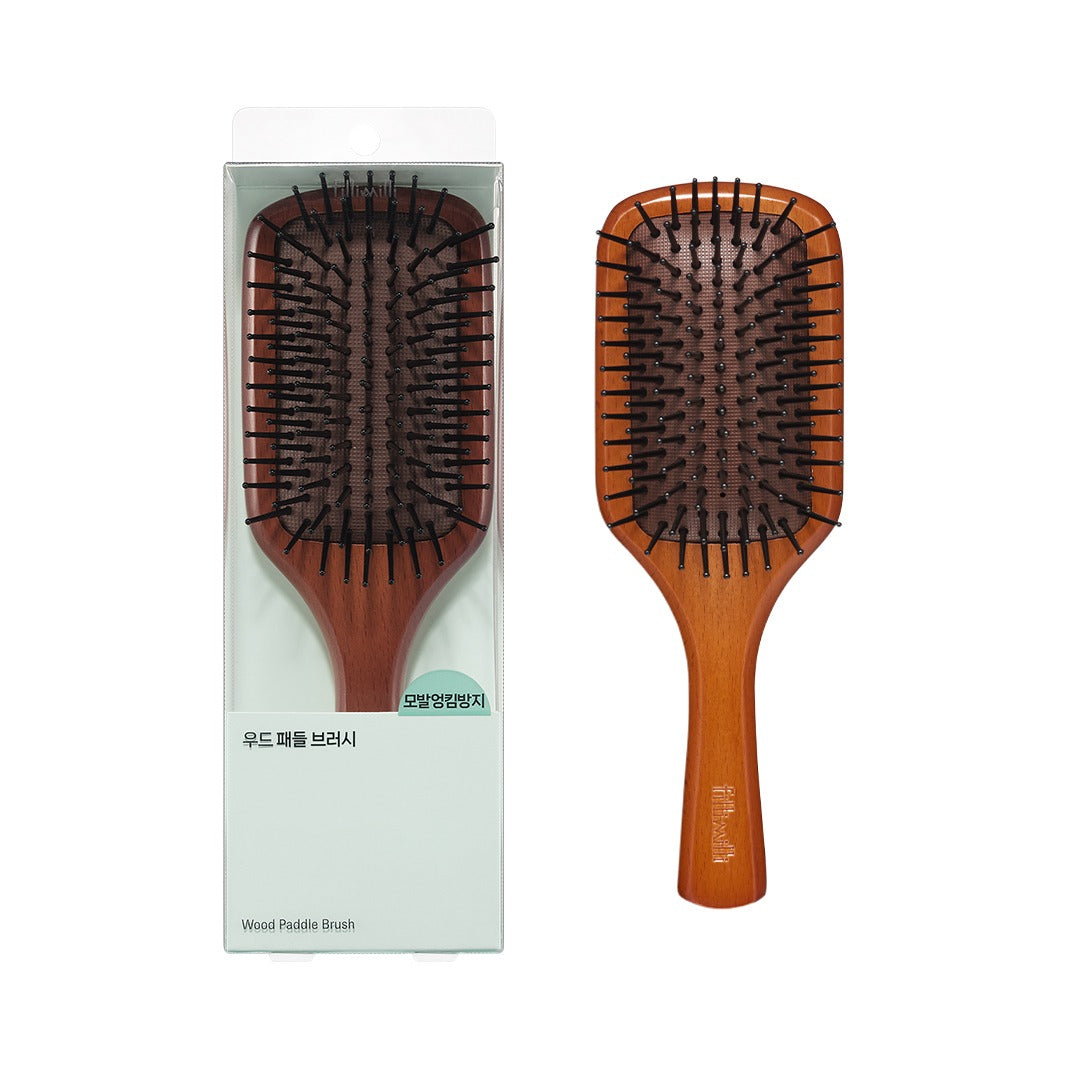 FILLIMILLI Wood Paddle Brush