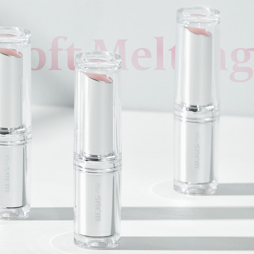 THE SAEM Soft Melting Tinted Lip Balm PK01 Pure Pink 3.8g en stock sur Ma Petite Corée