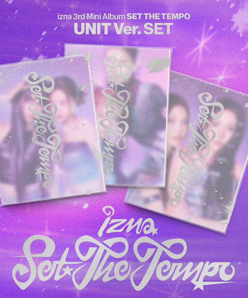 izna - [SET THE TEMPO] (POSTCARD Ver.) (Set of 3) - Album Kpop Ma Petite Corée