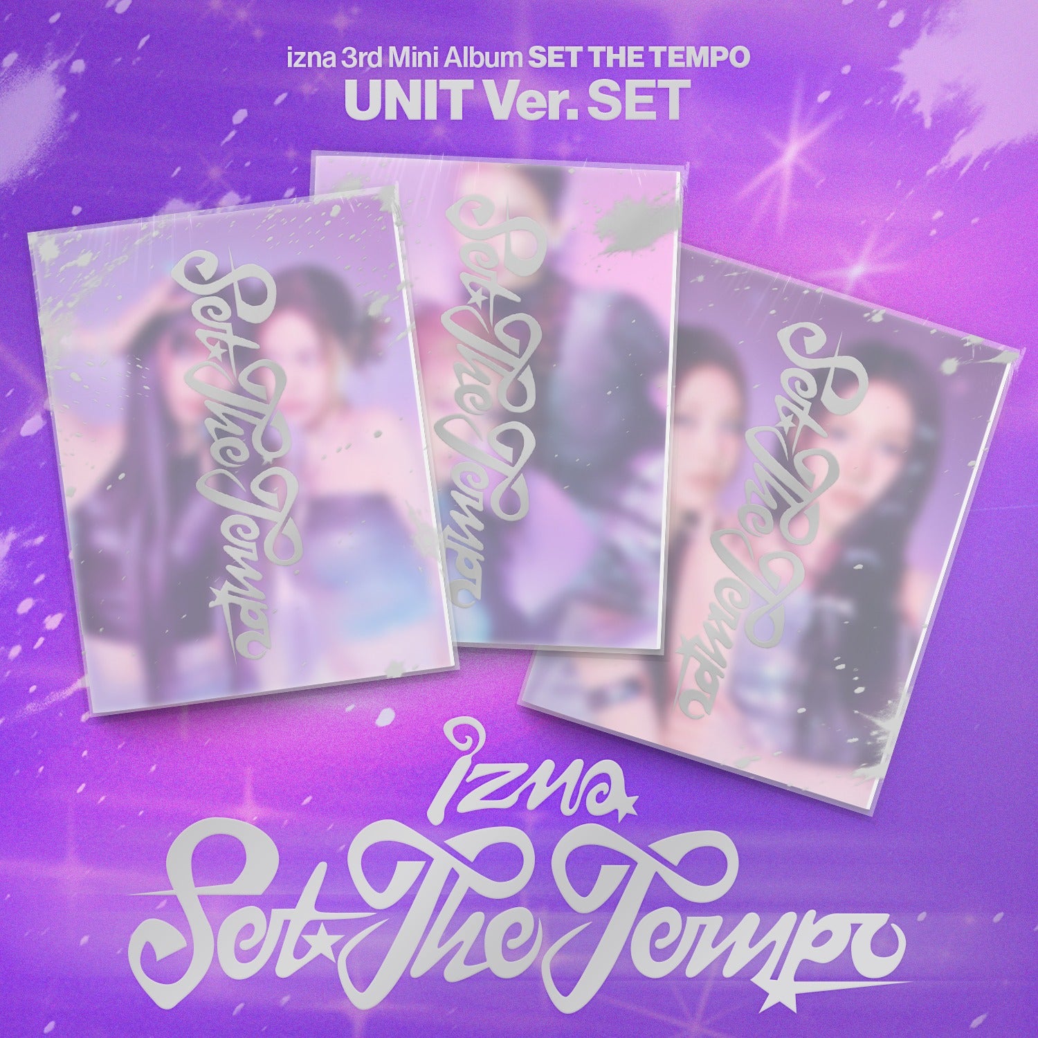 izna - [SET THE TEMPO] (POSTCARD Ver.) (Set of 3) - Album Kpop Ma Petite Corée