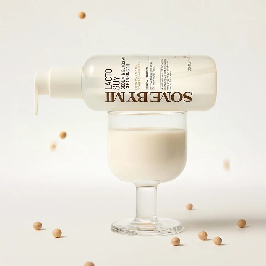 SOME BY MI Lacto Soy Serum & Blackhead Cleansing Oil 200ml