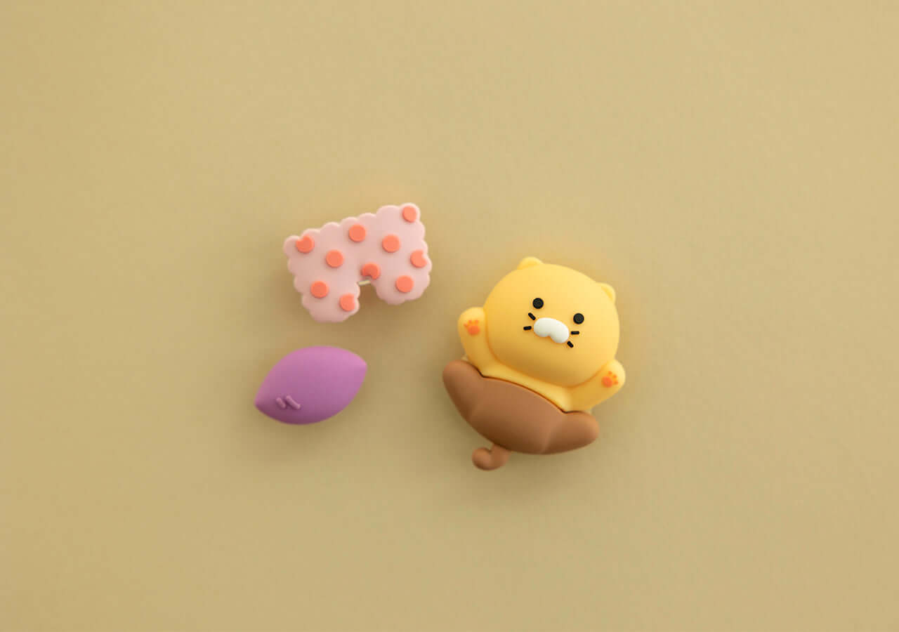 Set Set Charms Silicone Chunsik - Kakao Friends