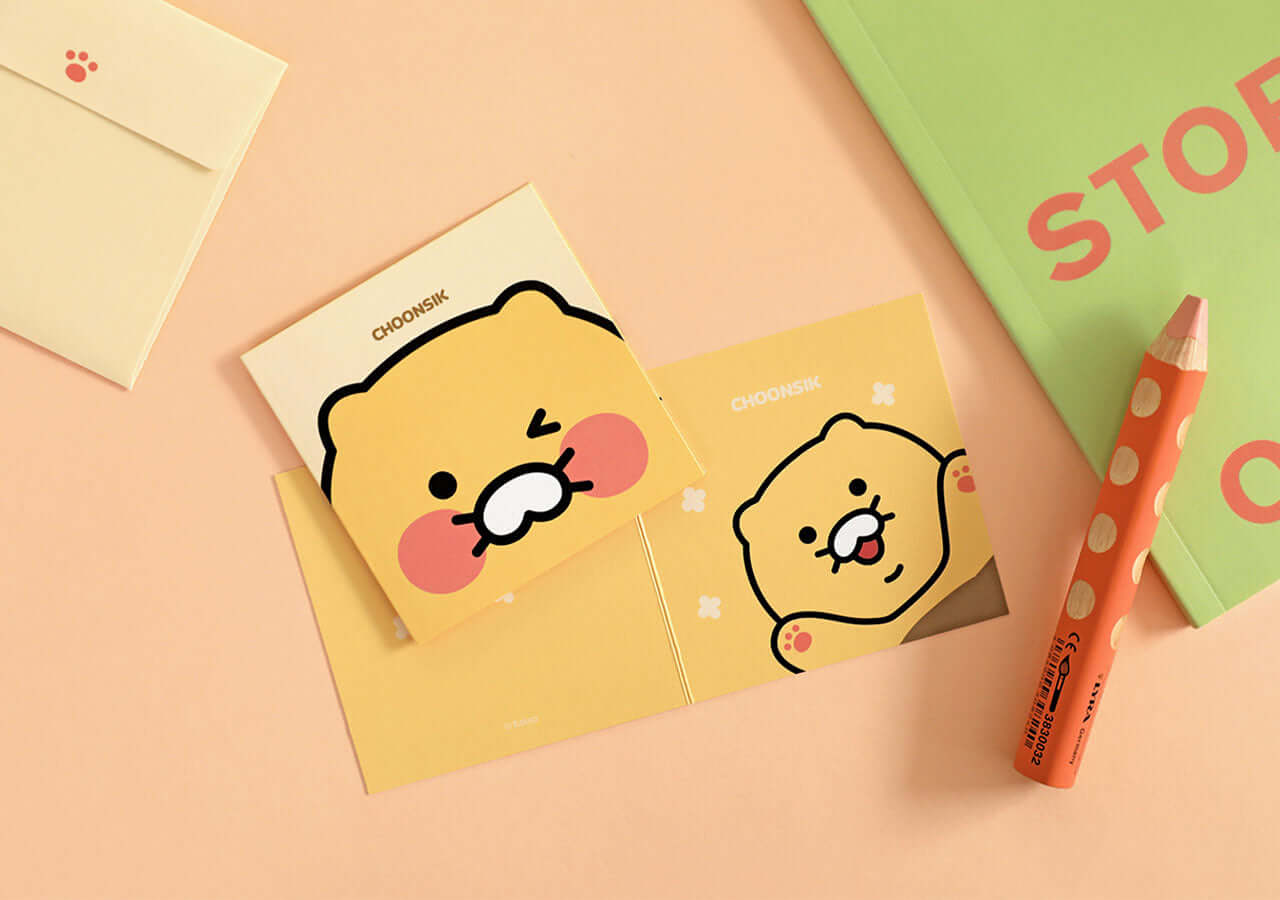 Carte Basique Chunsik - Kakao Friends