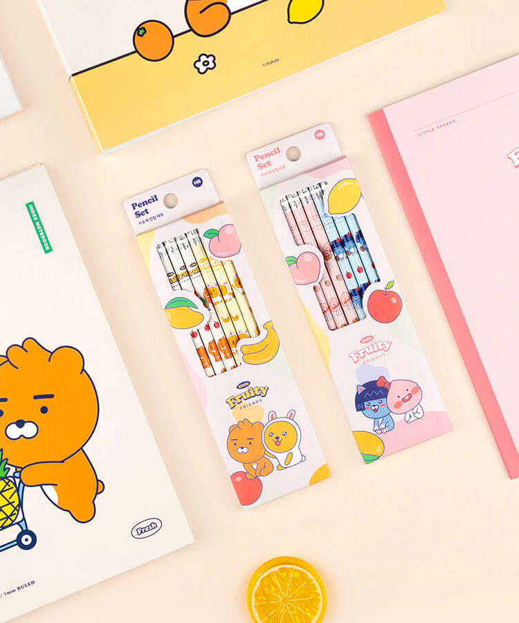 Set Set Crayons Petite Apeach - Kakao Friends
