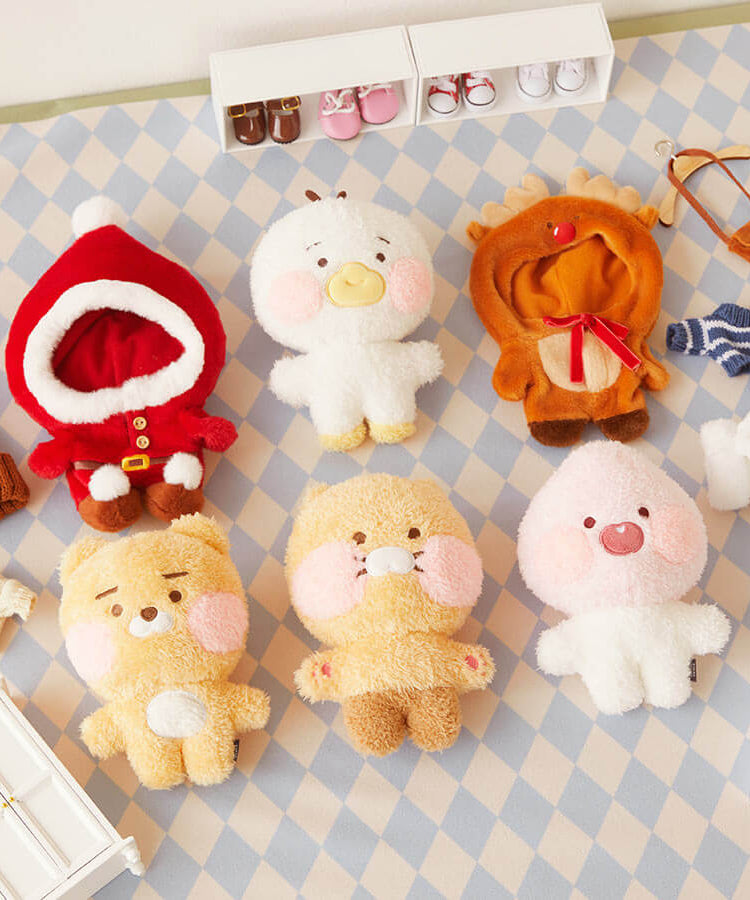 Set Peluche Poslin Friends - Kakao Friends