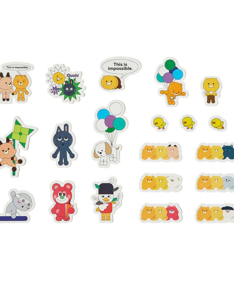 Pack Stickers Friends - Kakao Friends