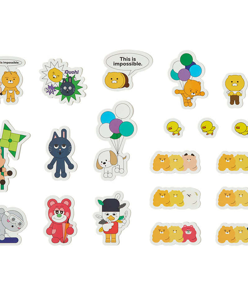 Pack Stickers Friends - Kakao Friends