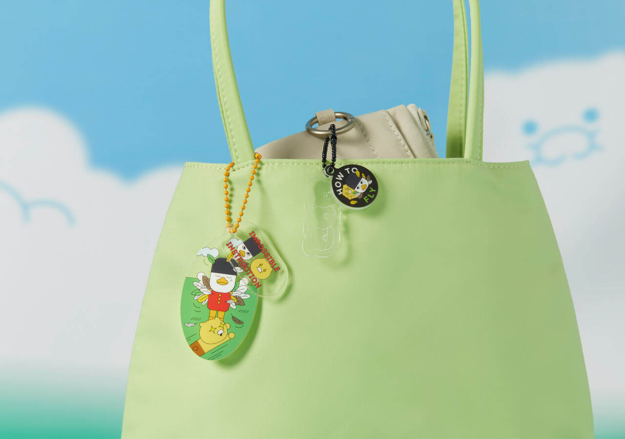 Porte-cles Acrylique Friends - Kakao Friends