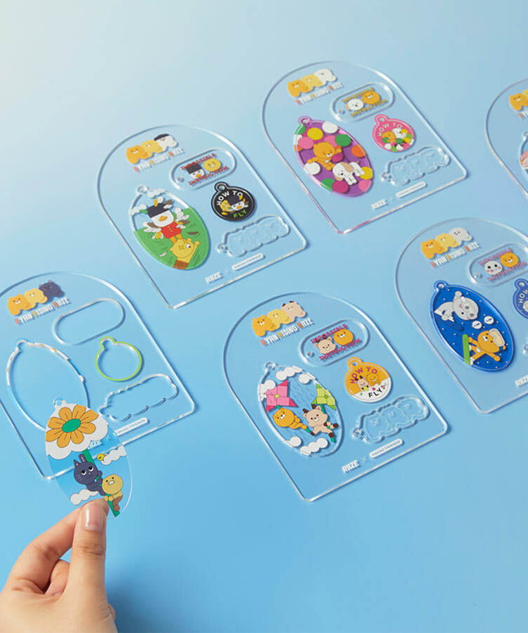 Porte-cles Acrylique Friends - Kakao Friends