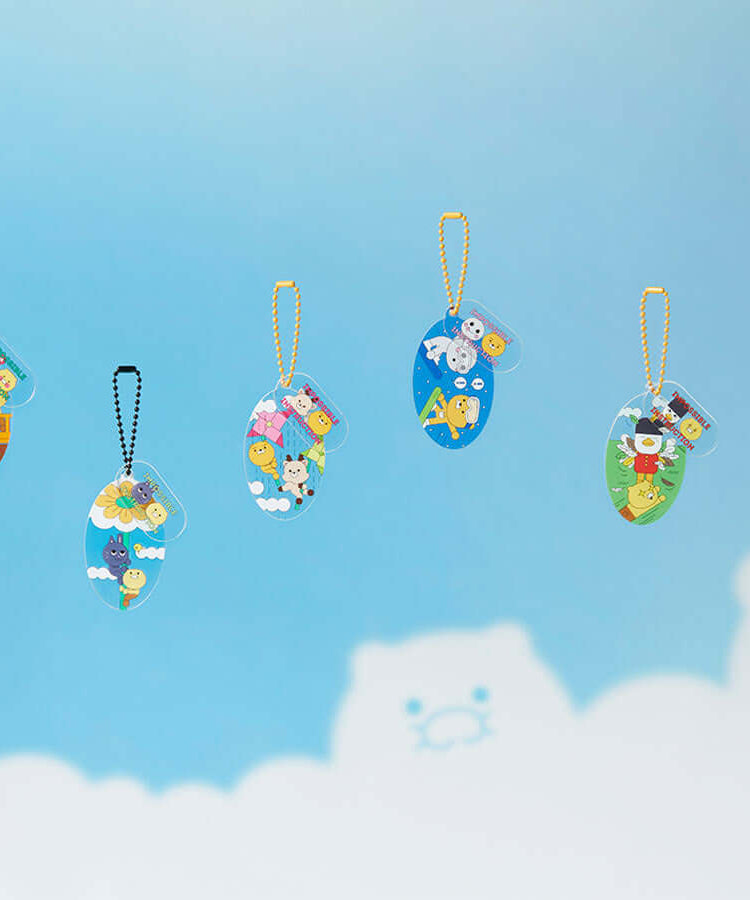 Porte-cles Acrylique Friends - Kakao Friends