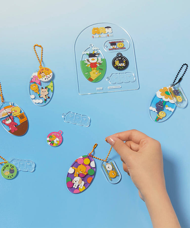 Porte-cles Acrylique Friends - Kakao Friends