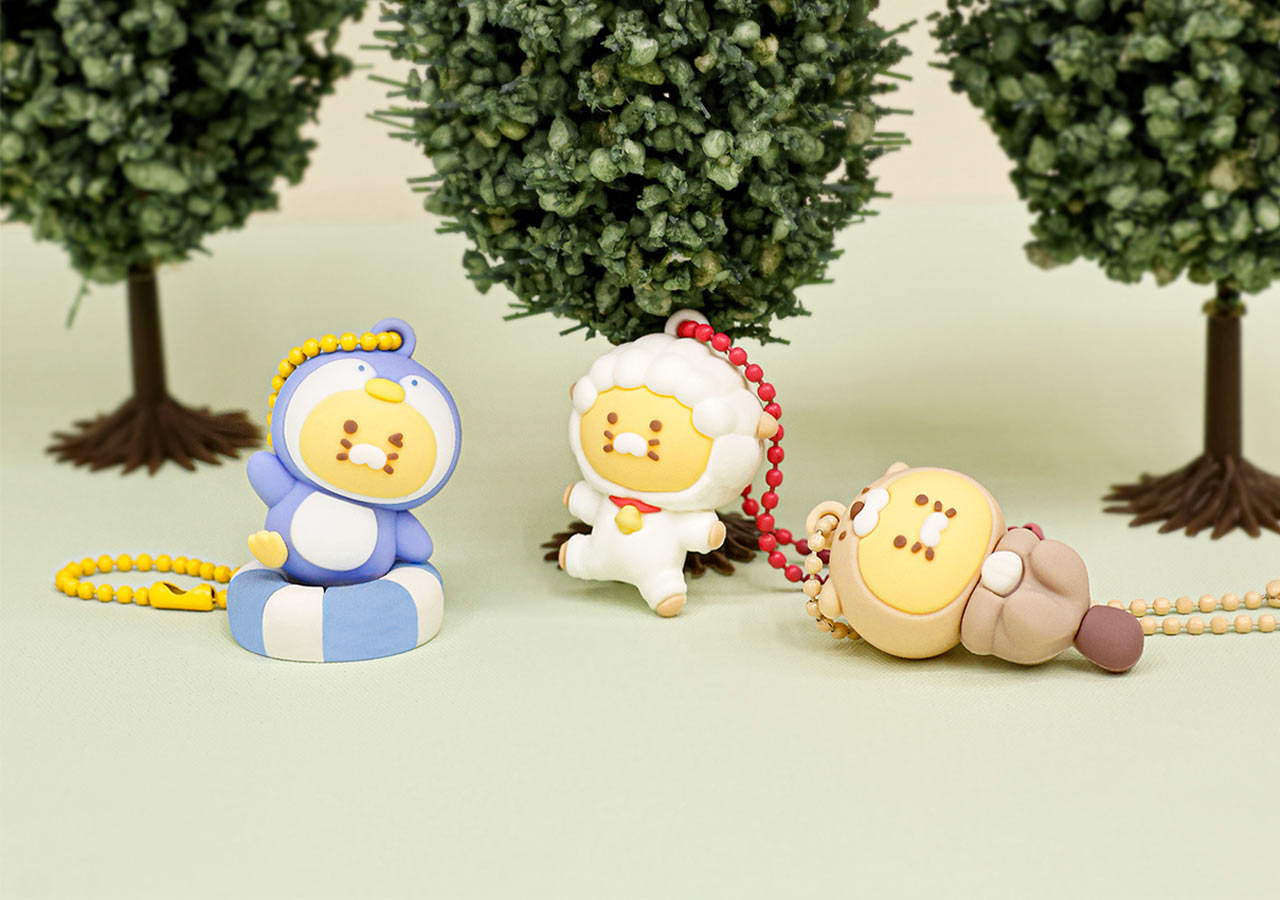 KAKAO FRIENDS - Chunsik Figurine Porte-cles - Detail 6