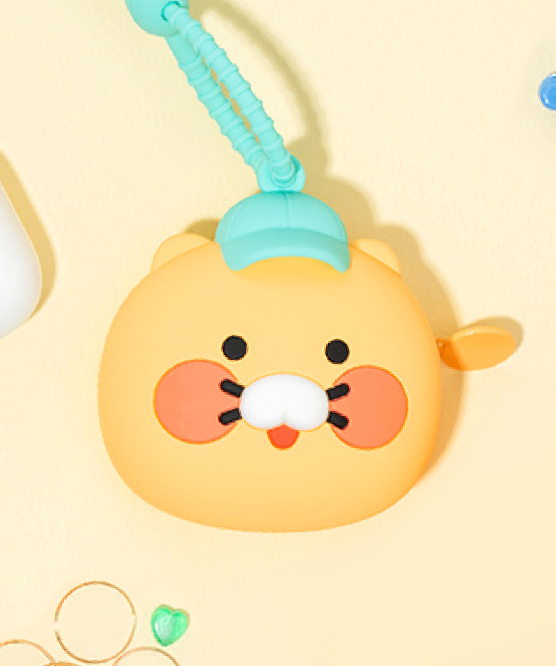 KAKAO FRIENDS - Silicone Pochette Chunsik Chapeau(MINT)