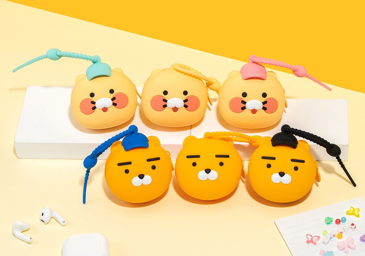 KAKAO FRIENDS - Silicone Pochette Ryan Chapeau(BLACK) - Detail 12