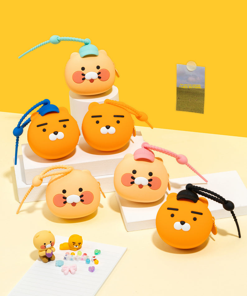 KAKAO FRIENDS - Silicone Pochette Ryan Chapeau(BLUE) - Detail 3