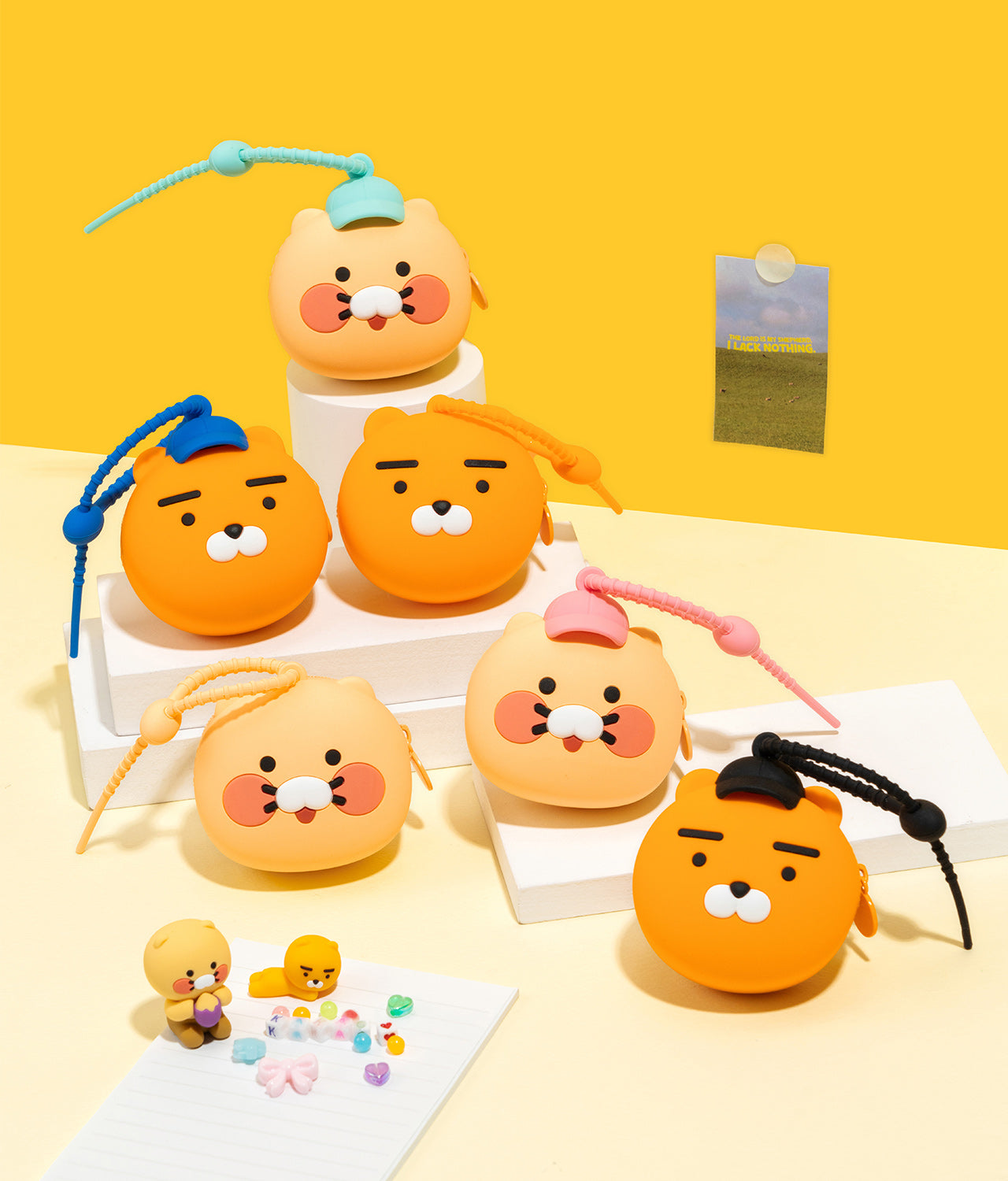 KAKAO FRIENDS - Silicone Pochette Ryan Chapeau(BLUE) - Detail 3