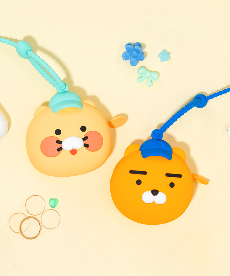 KAKAO FRIENDS - Silicone Pochette Chunsik Chapeau(MINT) - Detail 4