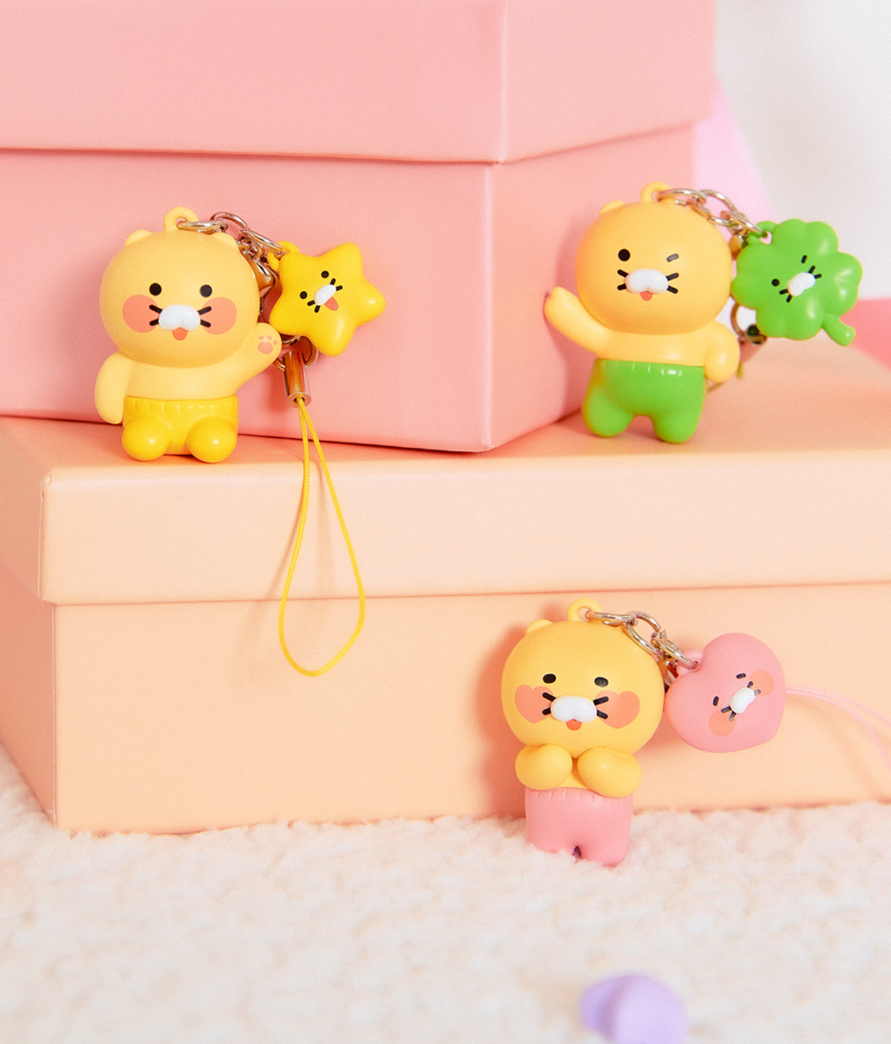 KAKAO FRIENDS - Mini Figurine Porte-cles Chunsik - Detail 3