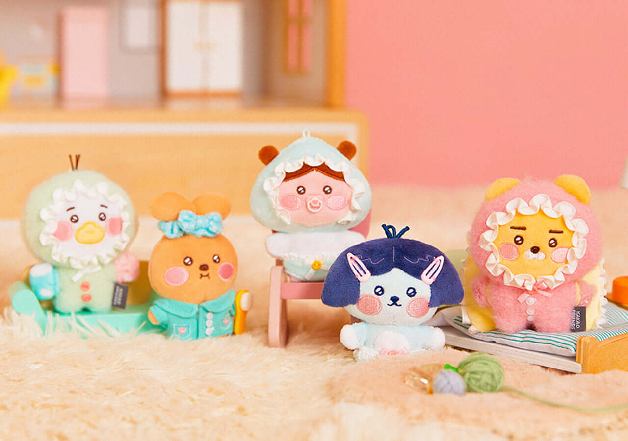 Peluche Porte-cles Petit Tube - Kakao Friends
