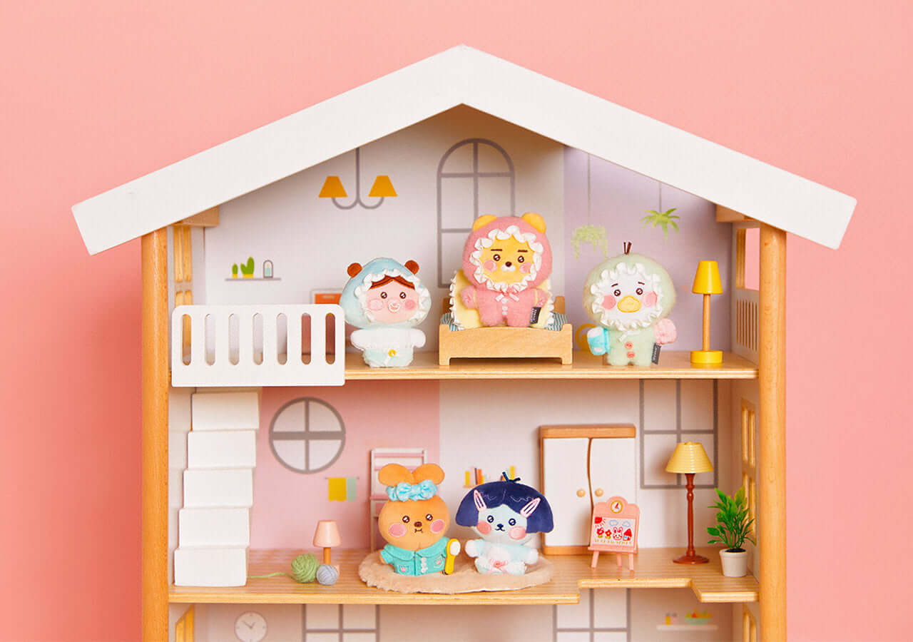 Peluche Porte-cles Petit Ryan - Kakao Friends