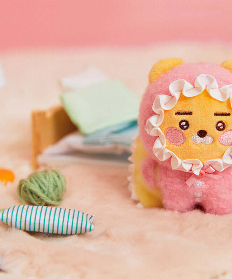 Peluche Porte-cles Petit Ryan - Kakao Friends