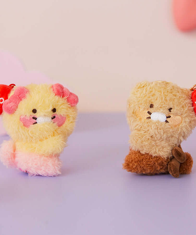 Set Peluche Porte-cles Chunsik - Kakao Friends