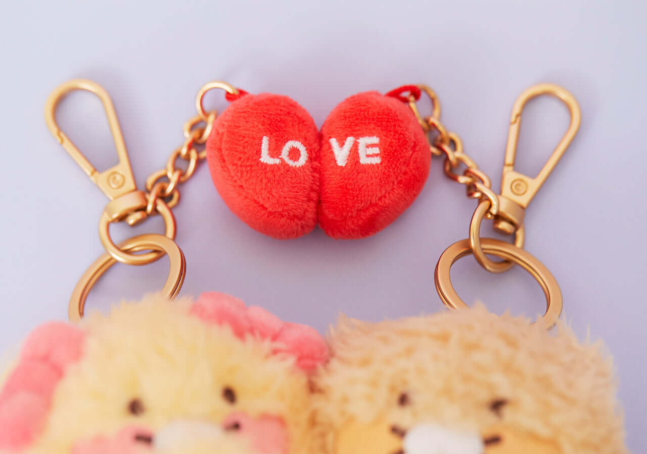 Set Peluche Porte-cles Chunsik - Kakao Friends