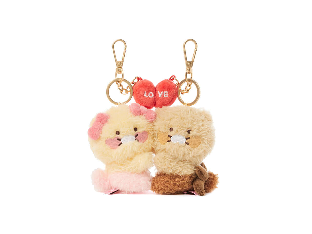 Set Peluche Porte-cles Chunsik - Kakao Friends