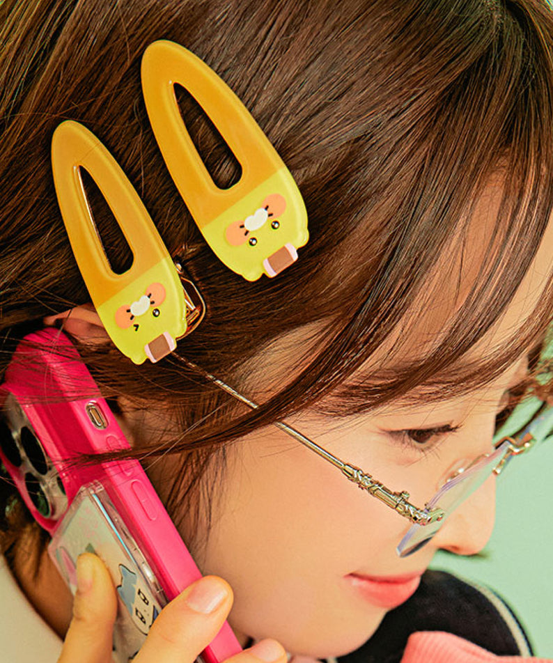 KAKAO FRIENDS - Epingle Cheveux 2P Set Chunsik