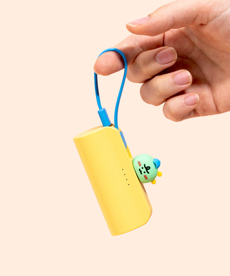 KAKAO FRIENDS - Casquette Batterie Externe Jordy Jaune - Detail 4