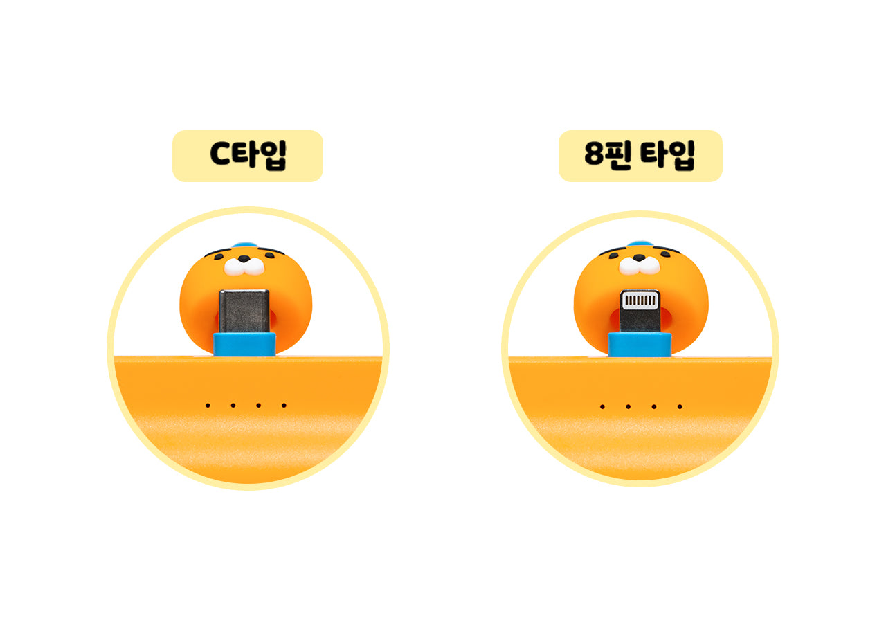 KAKAO FRIENDS - Casquette Batterie Externe Ryan Gris - Detail 9