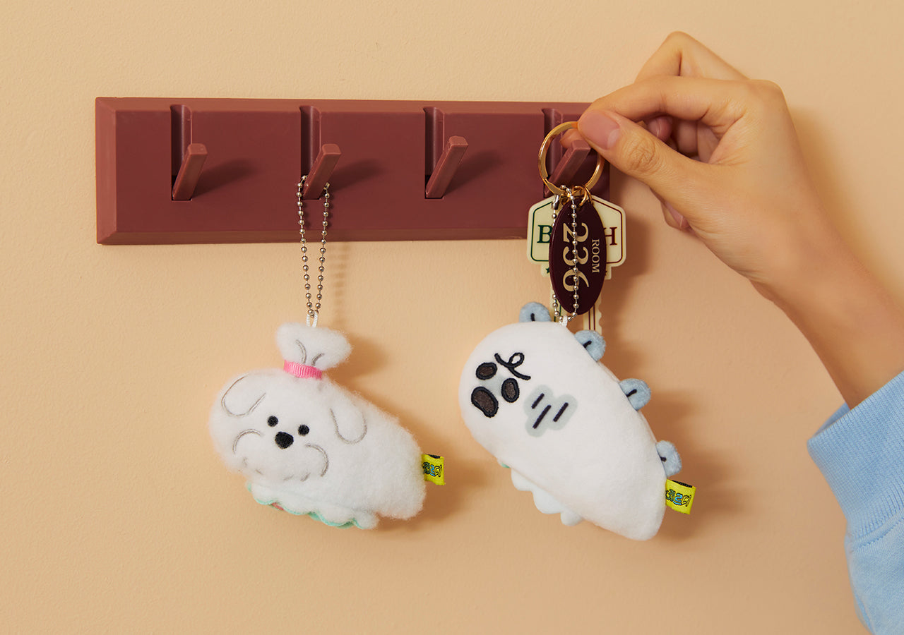 KAKAO FRIENDS - Porte-cles Peluche Jordy - Detail 7