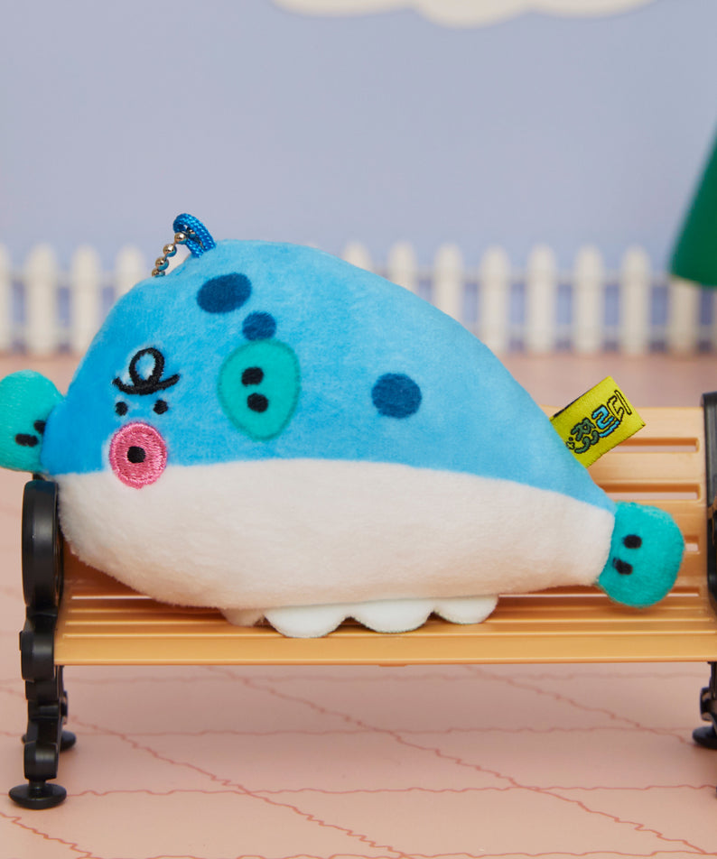 KAKAO FRIENDS - Porte-cles Peluche Jordy